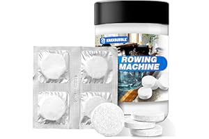KAKABUBBLE Water Purification Tablets for Rowing Machines | Aquatabs for Tank Cleaning | Safe & Eco-Friendly Water Treatment Solution(8PCS)