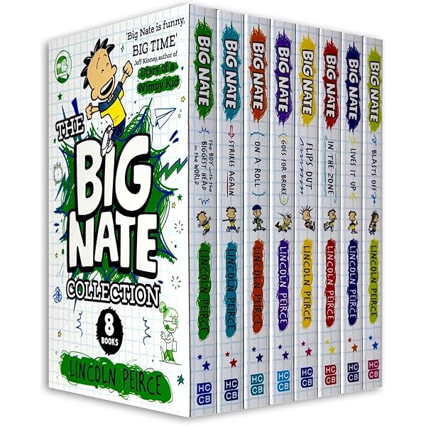 Big Nate Series Collection Lincoln Peirce 6 Books Box Set: Lincoln