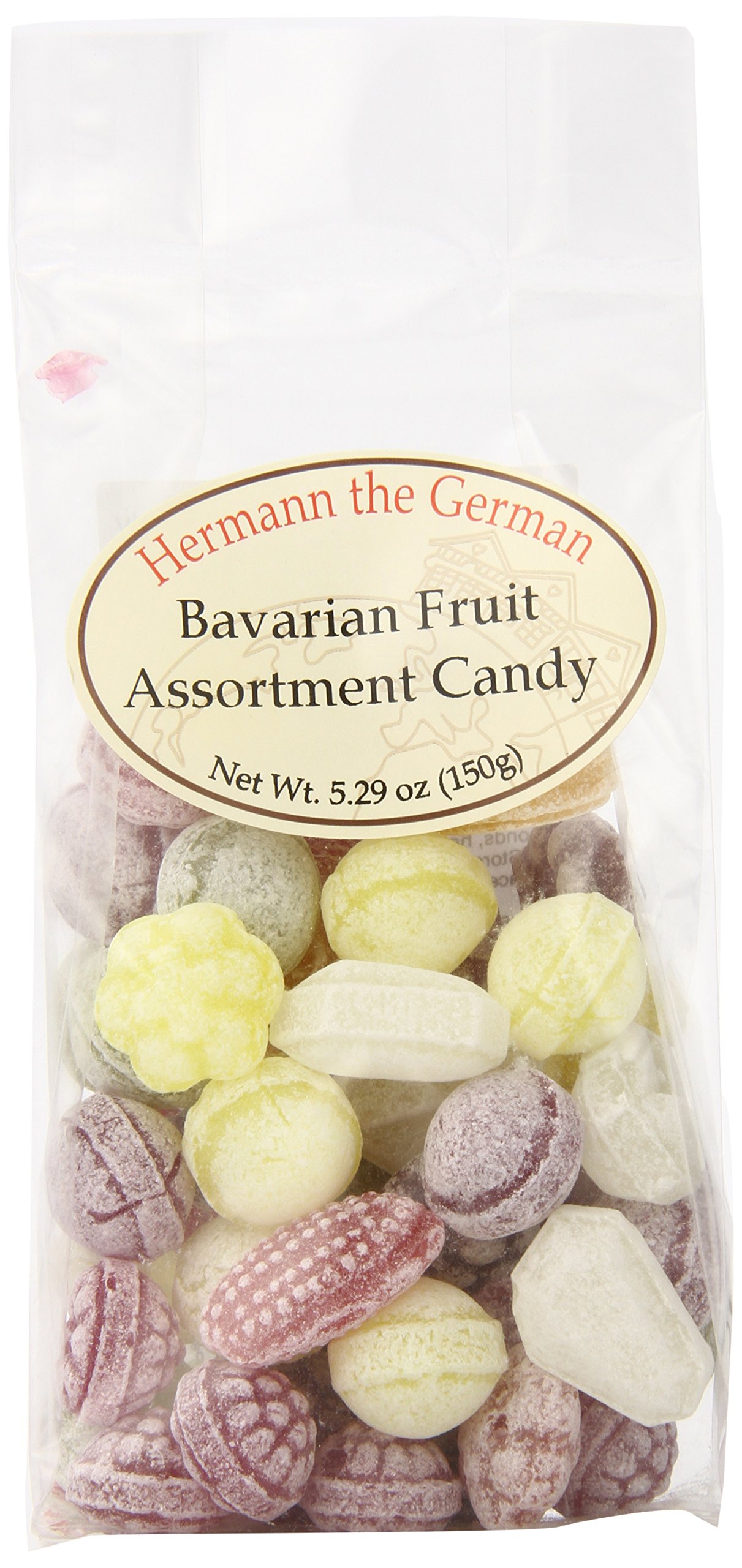 Hermann the German Bavarian Hard Candy, Herbal Assortment, 5.29 Ounce (Pack of 12