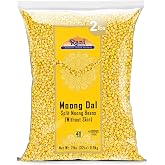 Rani Moong Dal (Split Mung Beans Without Skin) Lentils Indian 32oz (2lbs) 908g ~ All Natural | Gluten Friendly | Non-GMO | Kosher | Vegan | Indian Origin