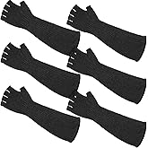 JenPen 3 Pairs Protective Arm Sleeves Arm Protectors for Thin Skin and Bruising Cut Resistant Sleeve Level 5 Burn Protection