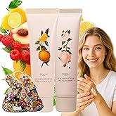 DEMIKI Shea Butter Hand Cream for Dry Cracked Hands, Birthday Gifts for Women, Bridesmaid Gifts, Nurse Gifts,Valentines Day Gifts, Party Favors, Hand Cream Gifts Set for Women, Travel Size1.7fl.oz x 2