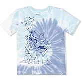 Disney Toy Story Woody and Buzz Lightyear Boys T-Shirt for Toddler and Big Kids