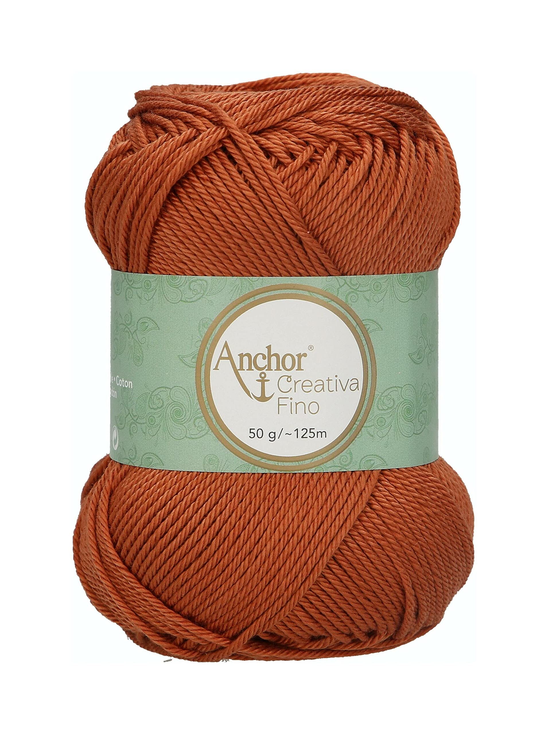 Anchor 4620004-00426 Crochet Yarn, 100% Cotton, 426, Thickness 4, 125 m, 53 g