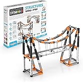 Engino- Stem Toys, Buildings & Bridges, Construction Toys for Kids 9+, Educational Set, Gifts for Boys & Girls (9 Model Optio