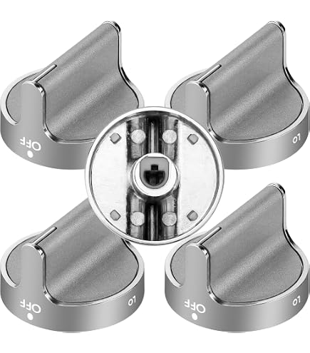 Set 5 Manopole Piano Cottura Whirlpool W10698166 – Compatibili Vari Modelli – Nuove - Foto 4