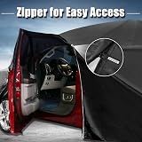 X AUTOHAUX Protective Car Cover for Smart Fortwo 2007-2019 Waterproof Windproof view 6