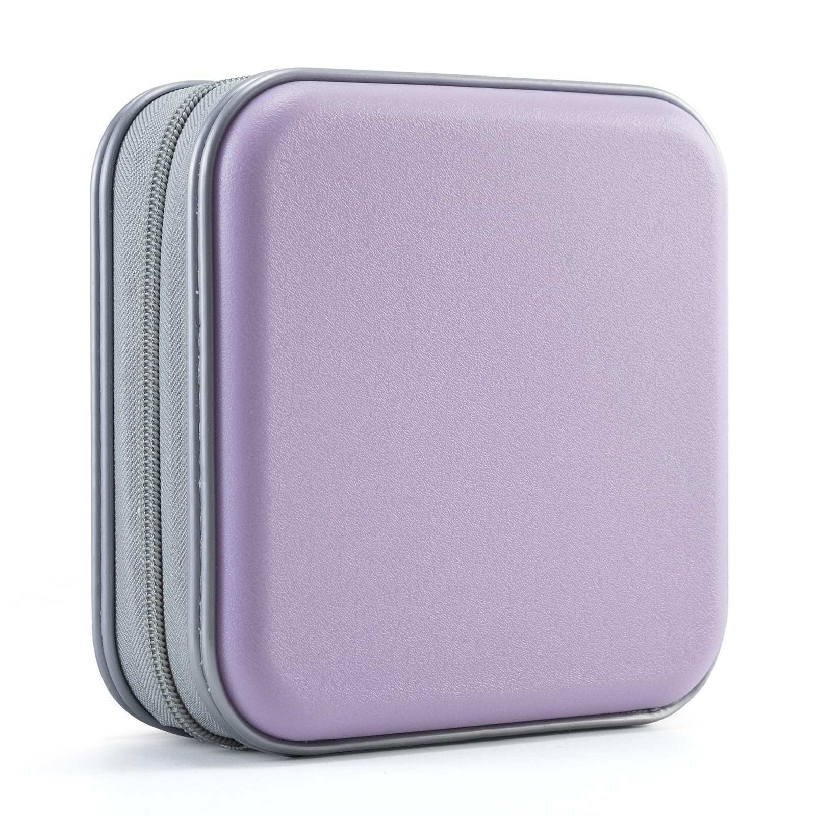 Photo 1 of UENTIP CD Case for Car,48 Capacity DVD Case Portable Zipper Large Storage CD Wallet CD Organizer Home Travel (lavender, 48)
