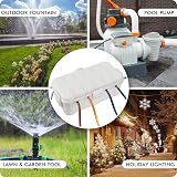 Restmo Outdoor Waterproof Box IP54 29x13.2x10cm Weatherproof Electrical Box view 8
