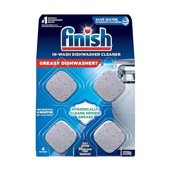 FINISH DISHWASHER CLEANER TABLETS, DEEP CLEANS HIDDEN GREASE...