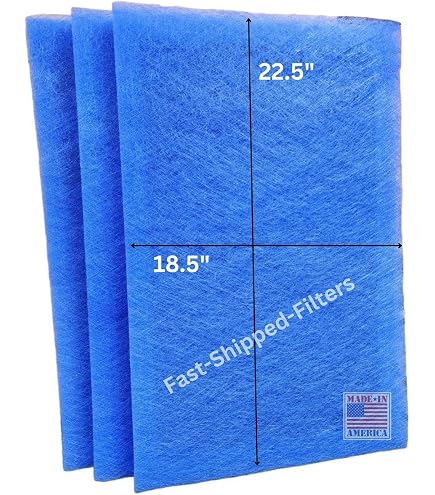 RAYAIR SUPPLY Filtri Ricambio Per PremierOne PureFlo P6100, 3 Pezzi Supporti In Fibra Di Vetro Con Carboni Attivi, 16x25x1