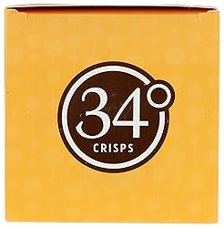 34 Degrees Crisps | Sesame Crisps | Thin, Light