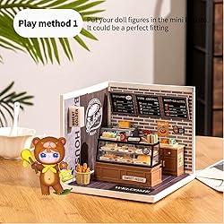 Rolife Plastic House Building Set Toy DIY Miniature