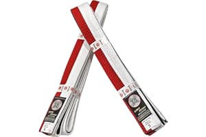 RONIN BRAND Ronin Renshi Belt for Grand Master & Masters - for Martial Arts - 4th & 5th Degree Black Belt