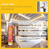Everbuild Everflex AC50 Contract Acoustic Sealant and Adhesive White 380 ml view 3