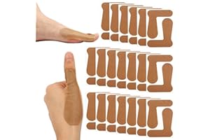 20pcs Precut Thumb Support Tape, Self Adhesive Thumb Kinesiology Patches for Sports & Housework, Elastic Cotton Protecting St