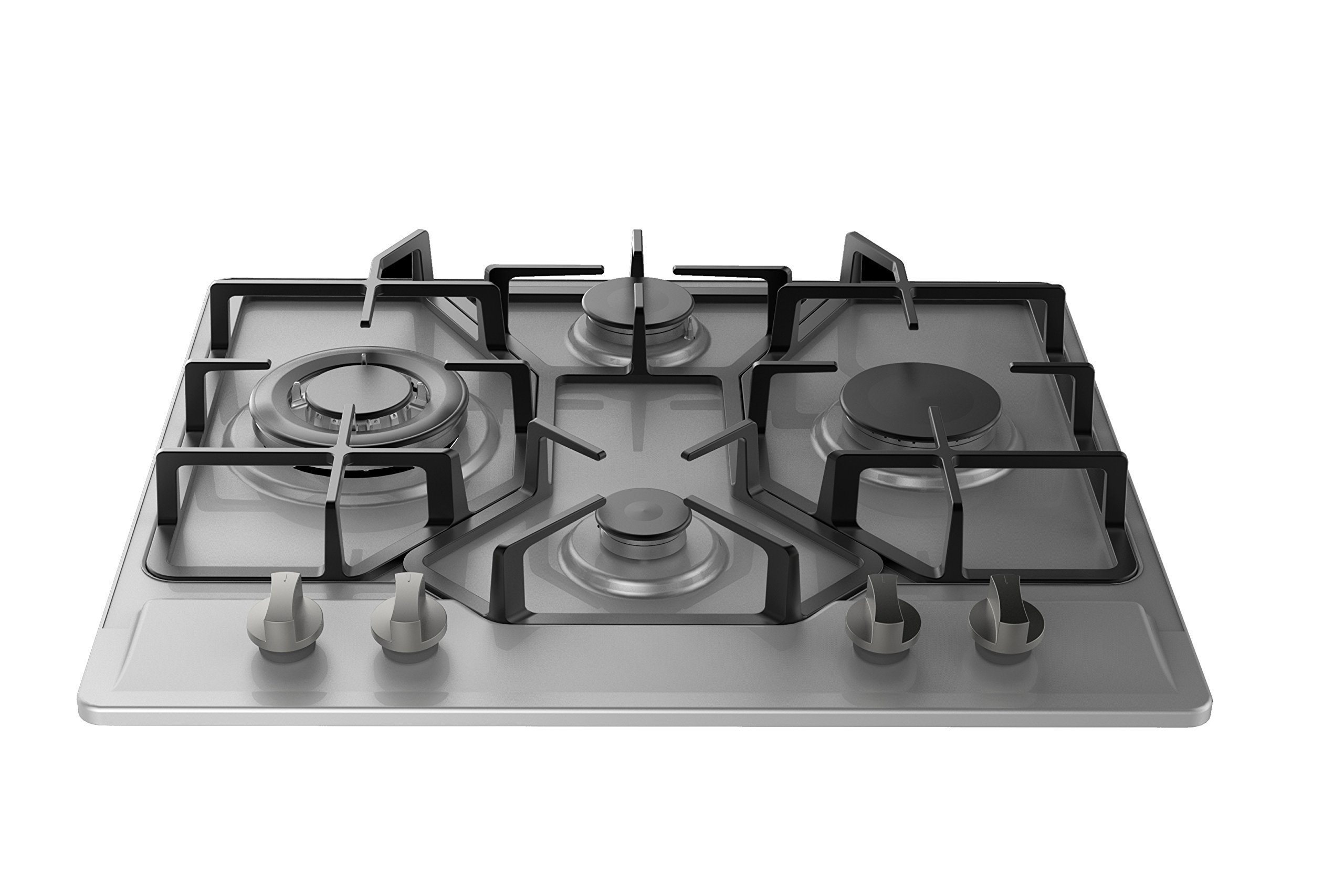 Empava Hq4B67A Stainless Steel BuiltIn 4 Burners Stove Gas Hob Fixed