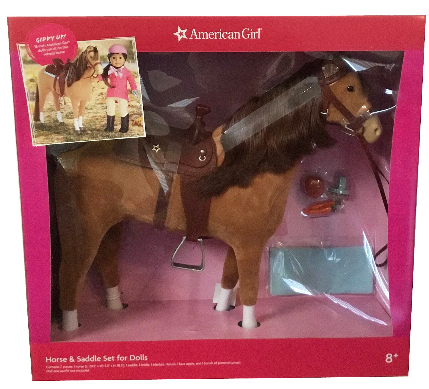 american girl doll horse stuff
