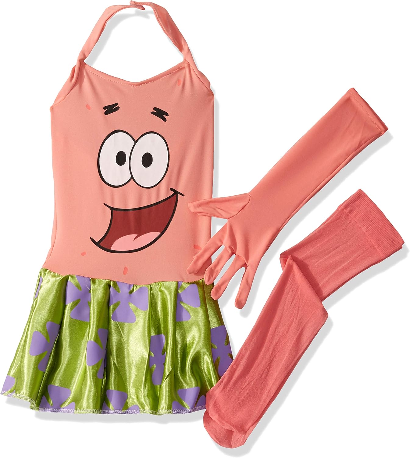 SpongeBob Squarepants Girl's Patrick Costume, Small Toys