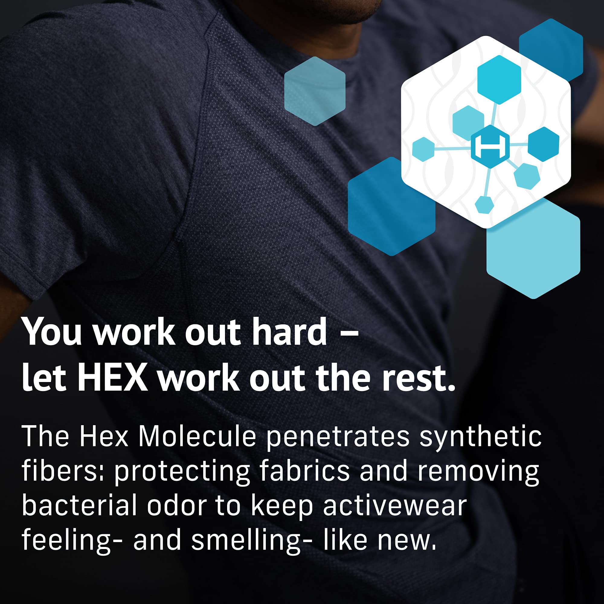 HEX Performance Fabric Conditioner, Fresh & Clean, 64 Load (Pack of 2) - Safe for Activewear, Eco-Friendly