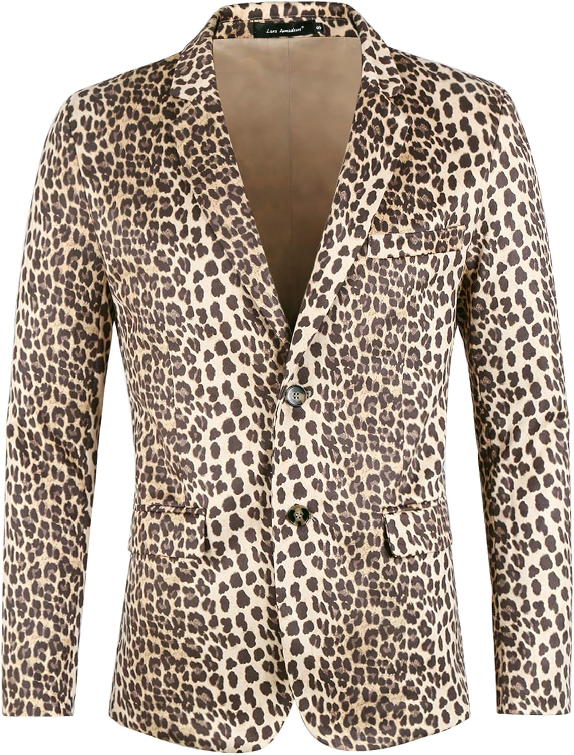 Mens leopard print suit jacket Clearance