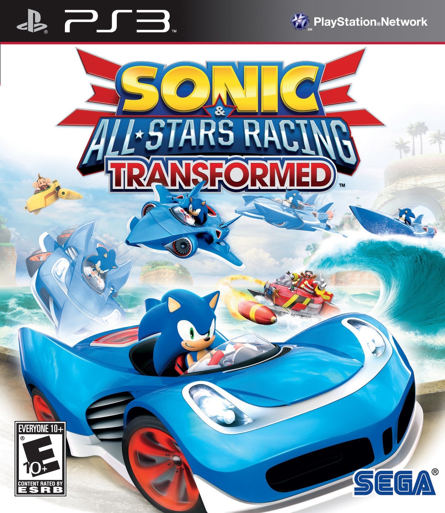 Sonic & All-Stars Racing Transformed - PlayStation 3 (Renewed)