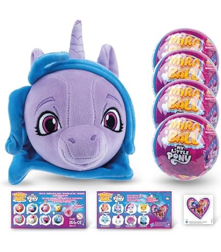 Amazon.com: MiraBall My Little Pony Mystery Expandable Maxi Plush