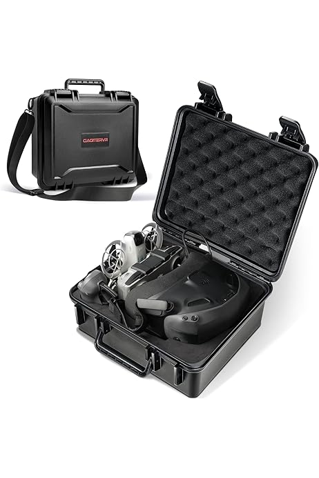 Custodia Per DJI Neo Motion Fly More Combo - Rigida, Nero, Per Goggles N3 E RC Motion 3 - Foto 8