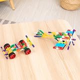 Basic Fun K'NEX Custom Cruisers Building Set 105 Pieces 30 Models STEM Kit view 2