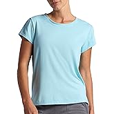 Head Womens Cooldown Short Sleeve T-Shirt, Relaxed Fit, Stretch Lightweight Material