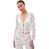 LOVESHACKFANCY Women's Stacellea Top