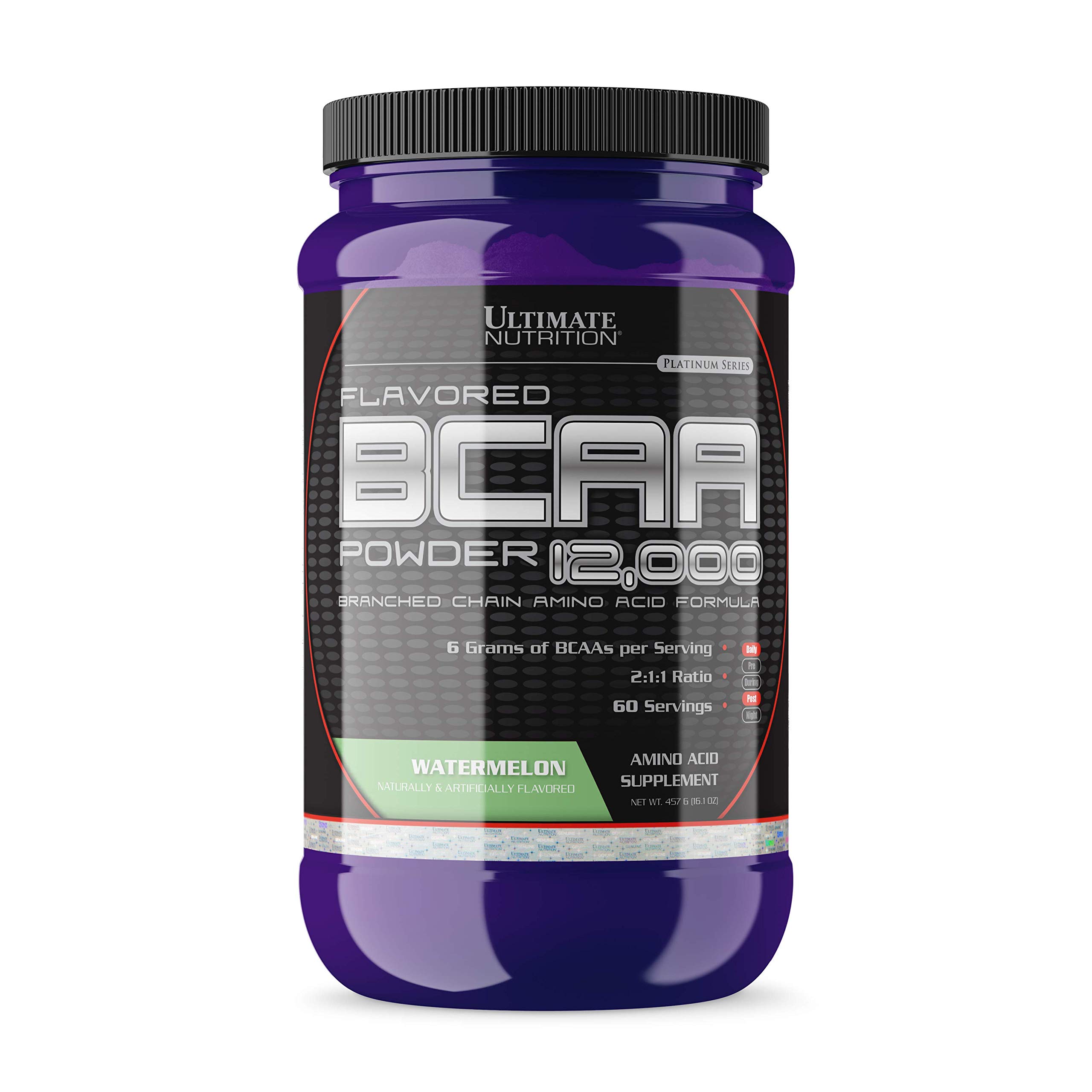 Ultimate Nutrition 100% Crystalline BCAA 12000-457 g (Watermelon)