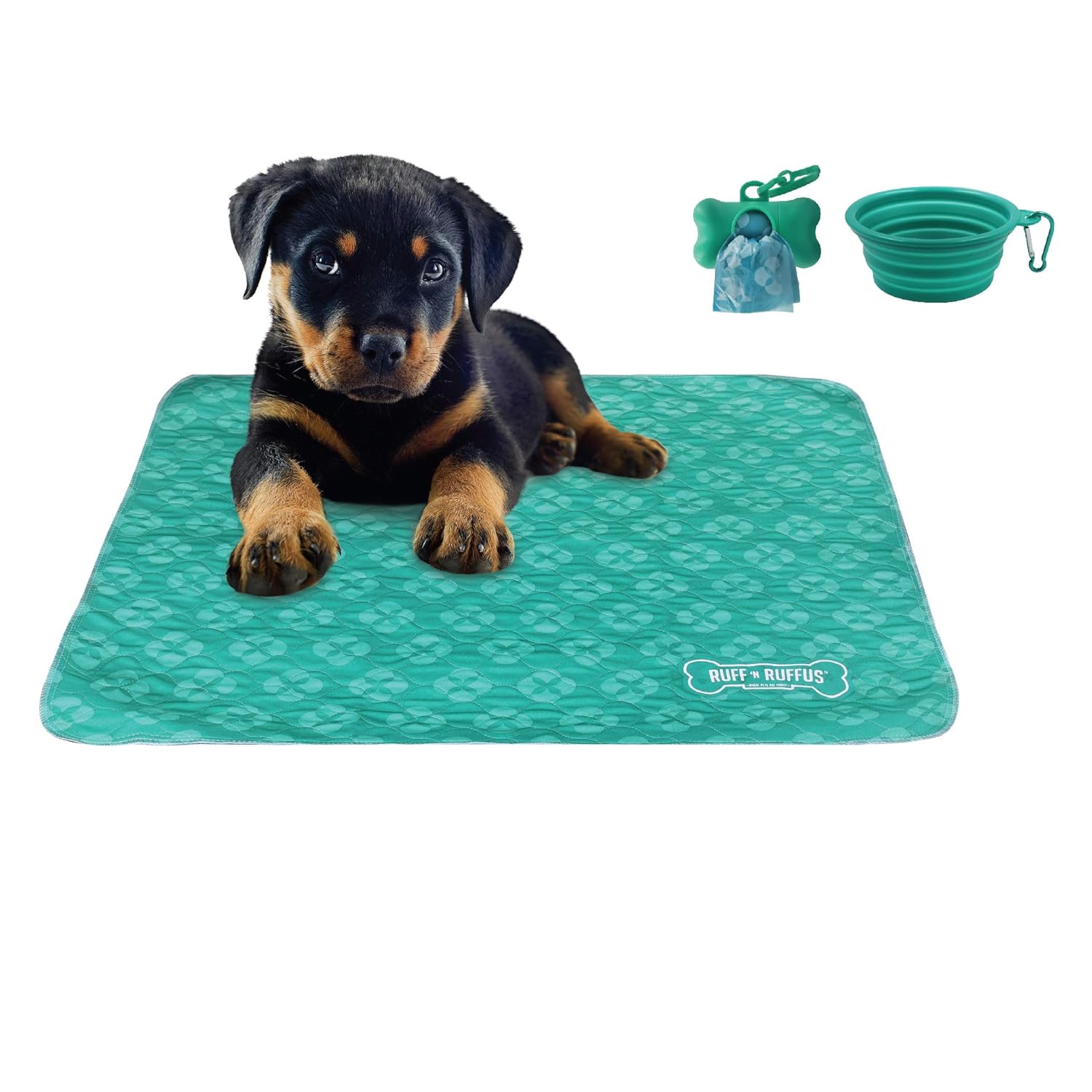 Buy Ruff 'n Ruffus Reusable and Washable Puppy Pee Pads for Dogs (Set