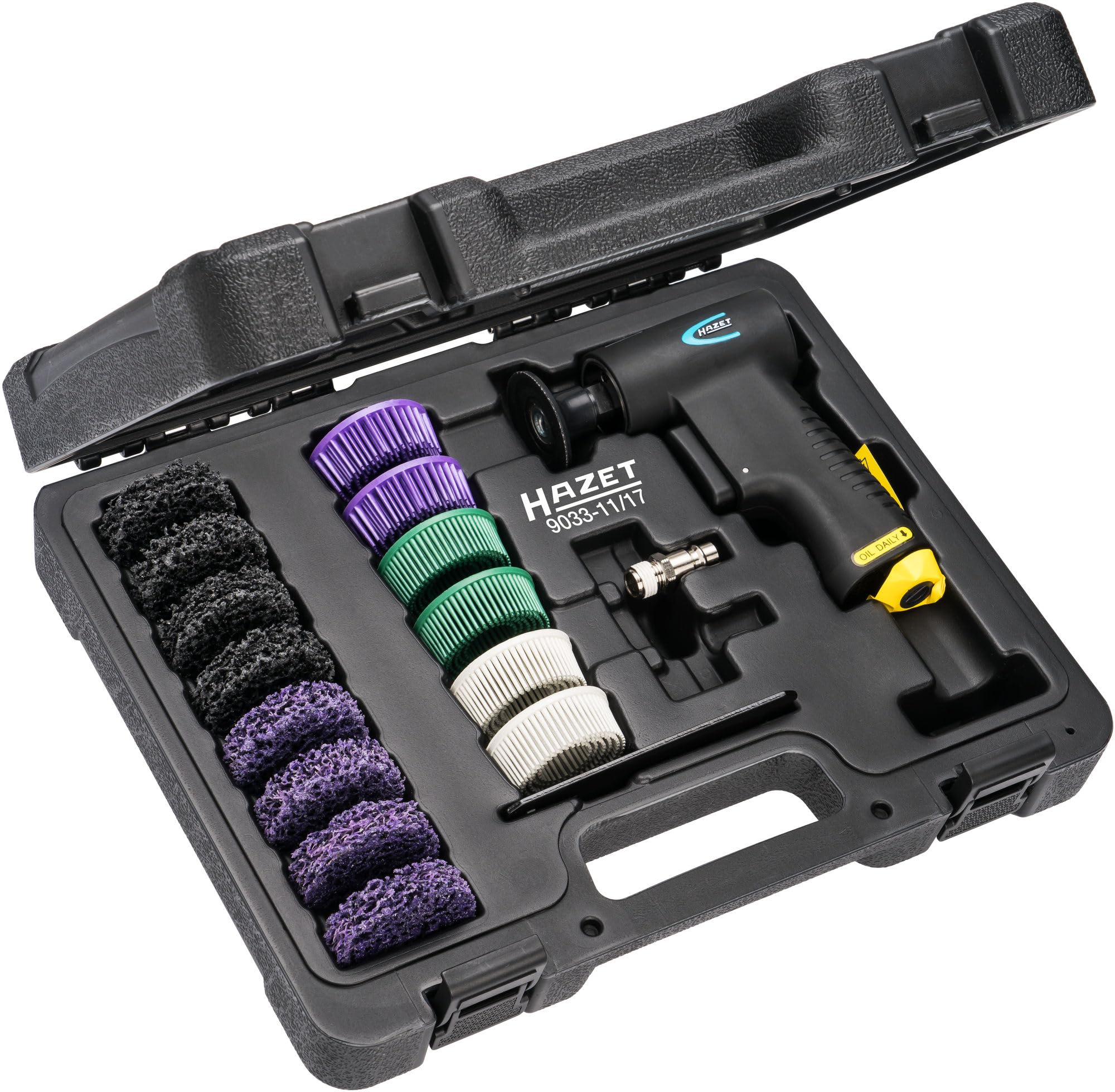 Hazet 9033-11/17 Bristle Grinder Set