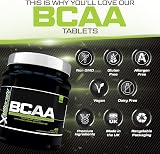Xellerate Nutrition BCAA 3000mg Tablets 425 Vegan 2:1:1 Vitamin B6 UK view 5