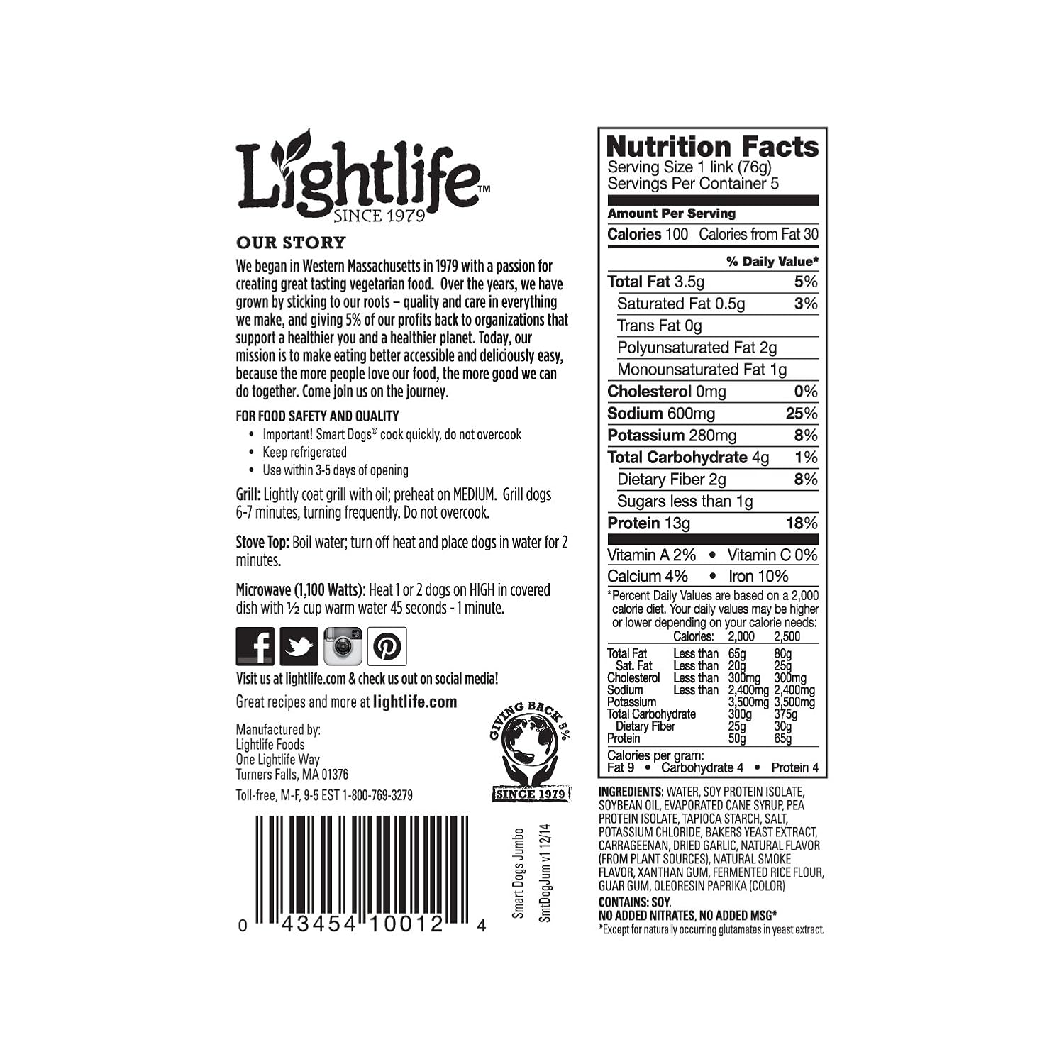 Smart Dogs Hot Dogs Nutrition Runners High Nutrition