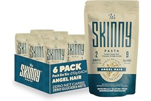 It’s Skinny Low Carb Pasta - Pre-cooked Angel Hair Pasta, Konjac Shirataki Noodles, Gluten Free Pasta, Vegan and Keto-Friendl