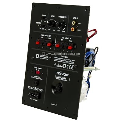 mivoc AM 80 MKII amplifier module for Subwoofer 80 W RMS