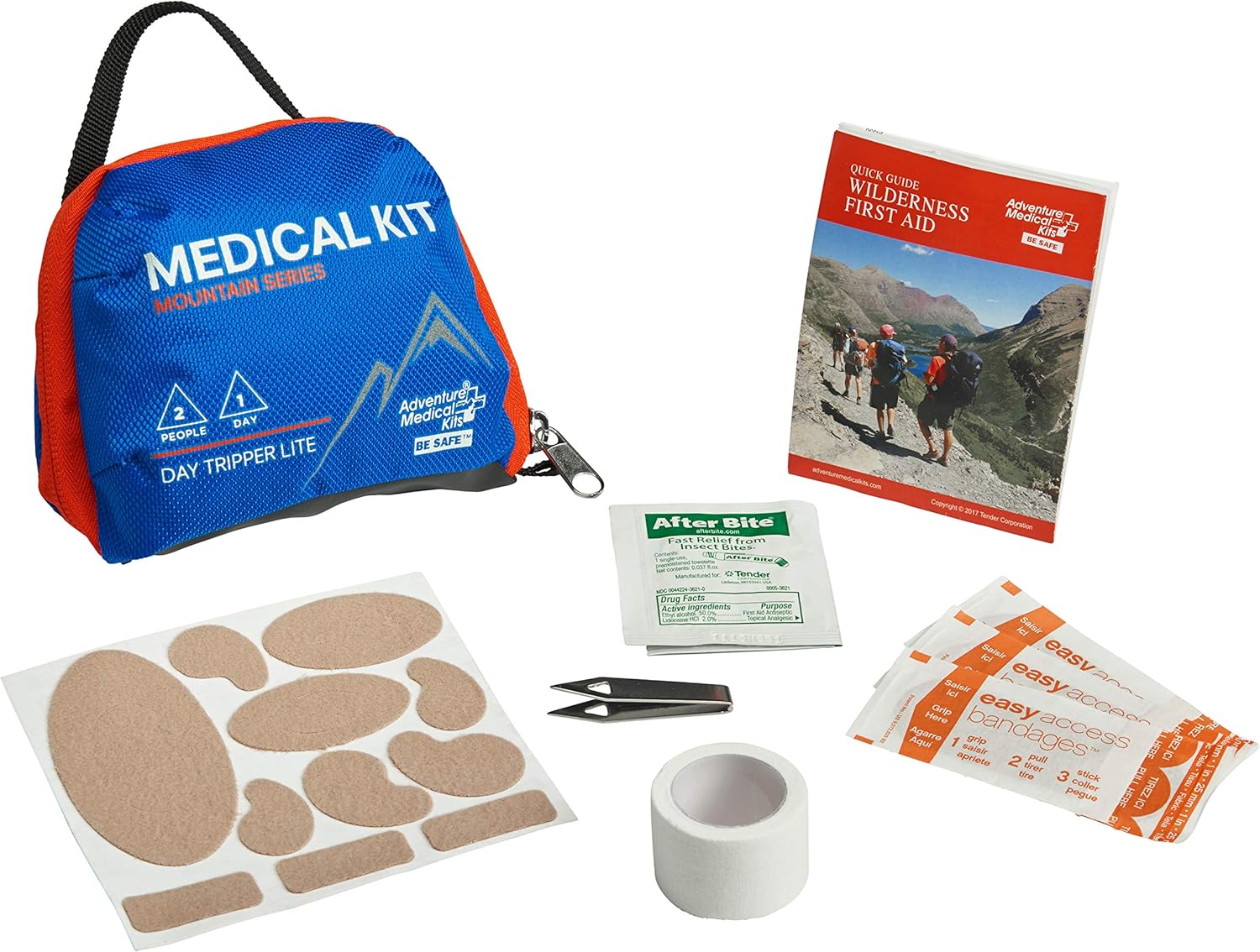 Adventure Medical Mountain Series Medical Kit (Day Tripper Lite) - 59 Pieces : Sports & Outdoors