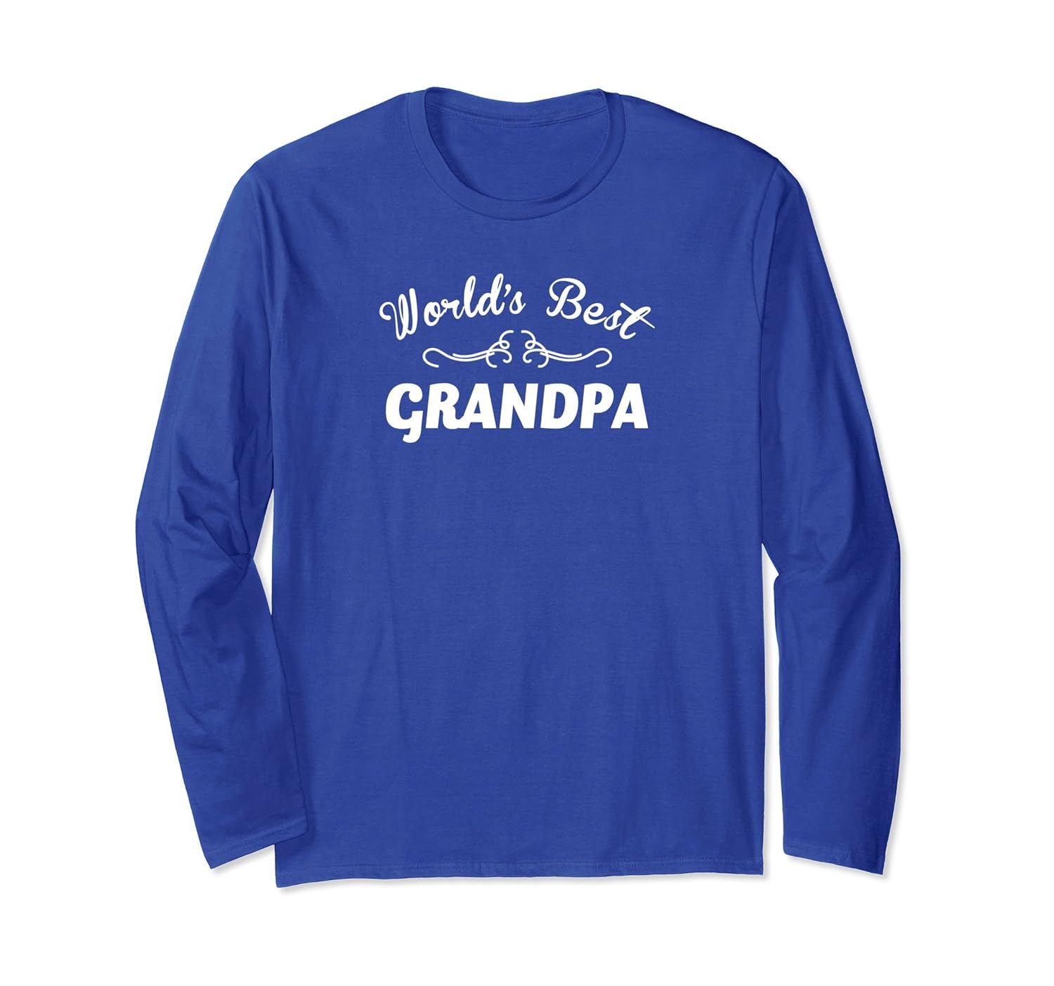 World's Best Grandpa Funny Grandparents Long Sleeve-anz