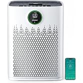 ECOSELF Smart Air Purifier for Home Large Rooms, with WiFi Control, Covers Up to 2400 Ft&sup2;, HAP603WF, White