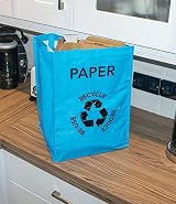 DIVCHI Set of 3 Large Reusable Recycle Bags 53L with Handles view 5