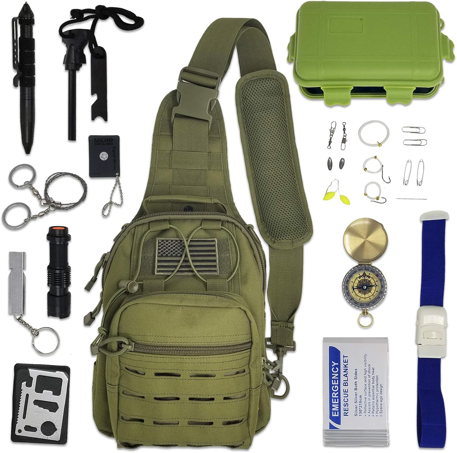 survival sling bag