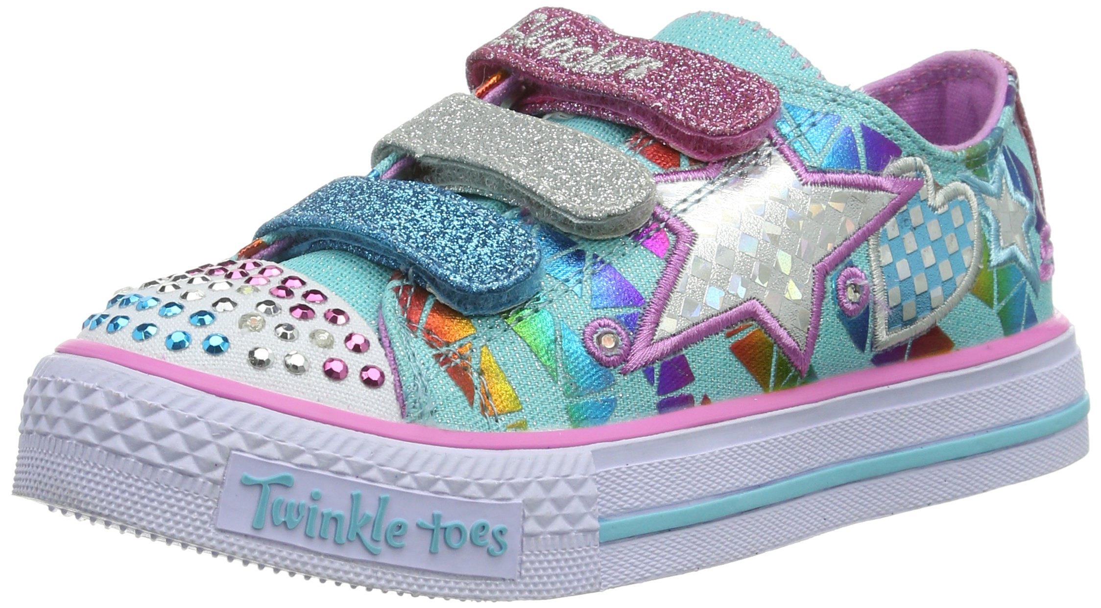 Skechers Kids TWINKLE TOES Classy Sassy Light-Up Sneaker (Little Kid)