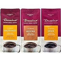 Amazon.com : Teeccino Hazelnut Chicory Coffee Alternative - 11