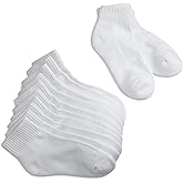 Jefferies Socks Girls 7-16 Sport Quarter Half Cushion 6 Pair Pack Socks