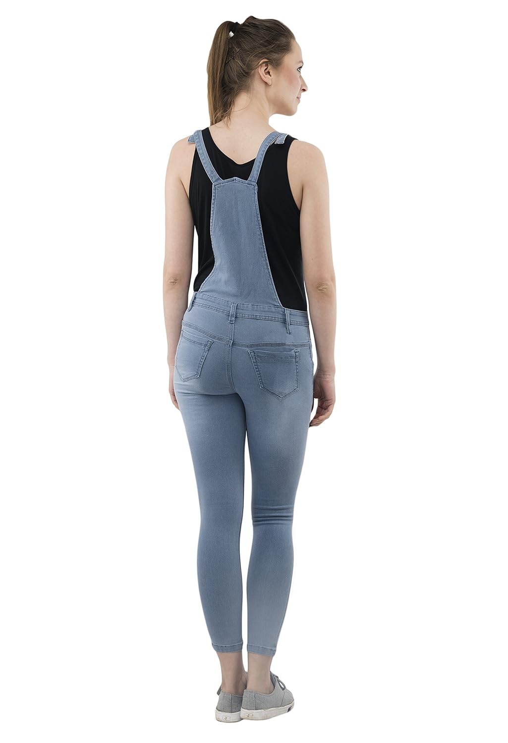 aakrithi denim jumpsuit