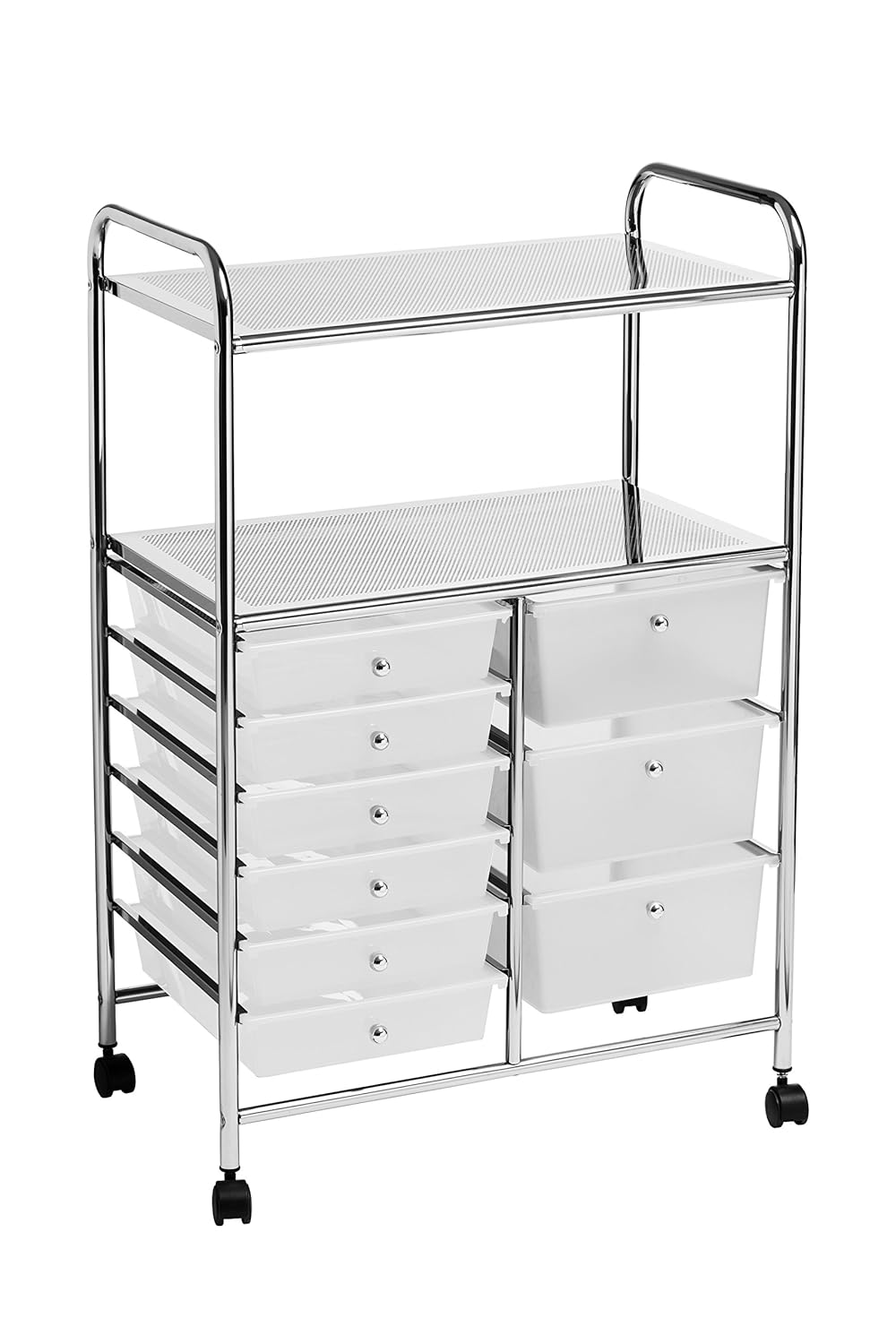Home Kitchen Premier Housewares 4 Drawer Storage Trolley With