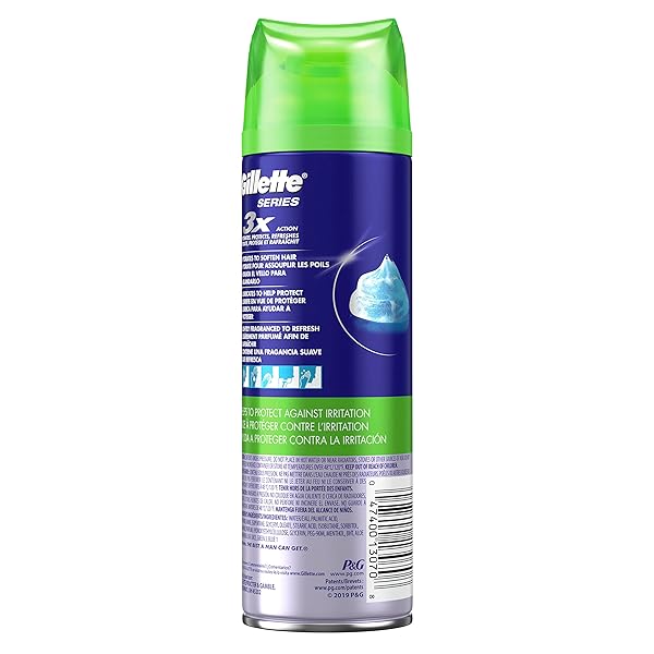 GILLETTE SERIES SHAVING GEL SENSITIVE SKIN 7 OZ