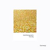 Hemway Holographic Gold Glitter Shaker 130g Chunky Resin Epoxy Craft view 2